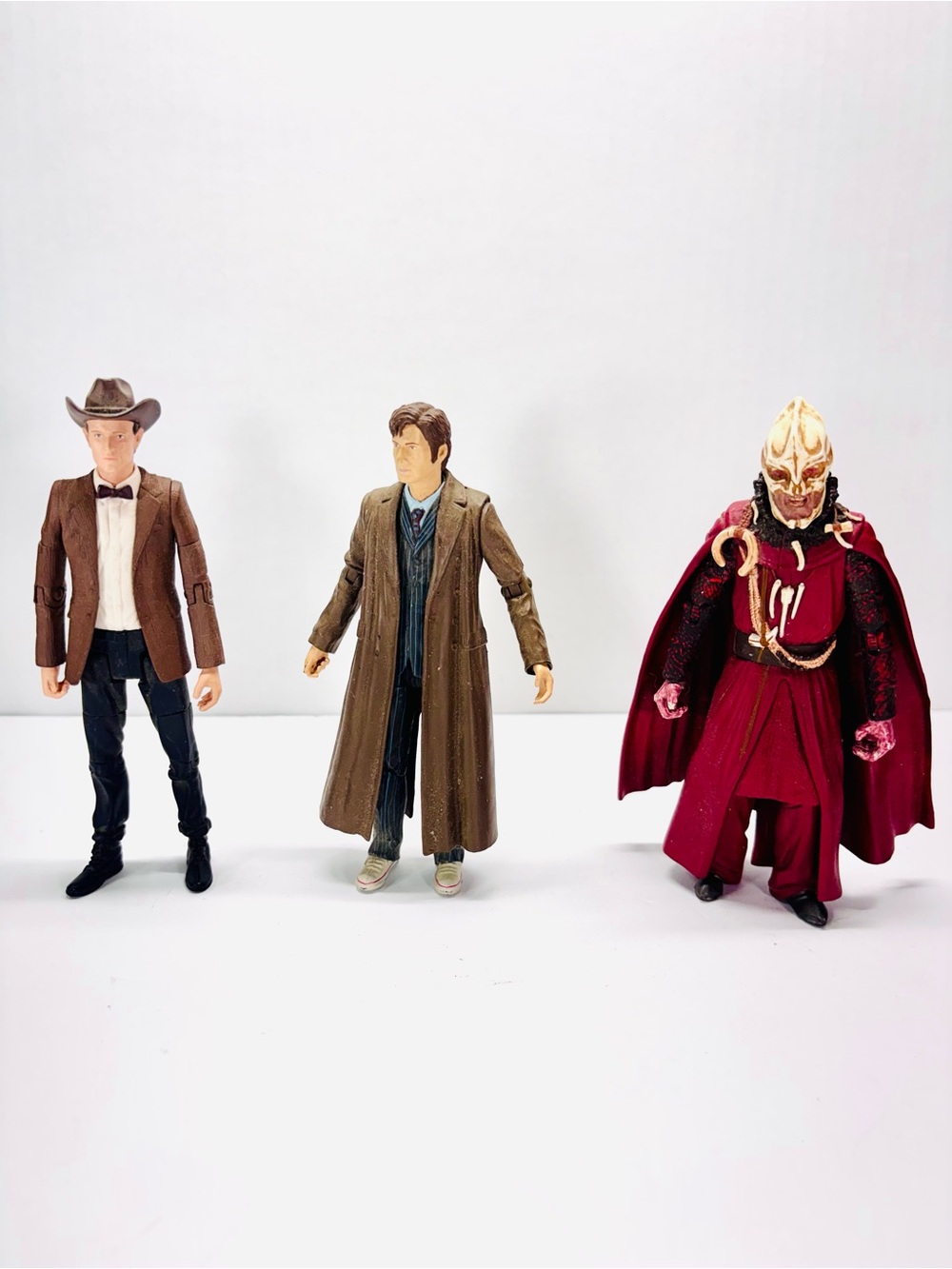 Doctor Who The 10th & 11th Doctor With Sycorax Leader 5.5” Action Figures